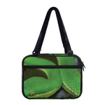 Trimeresurus Albolabris Snake Print Double Strap Bible Bag