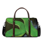 Trimeresurus Albolabris Snake Print Duffle Bag