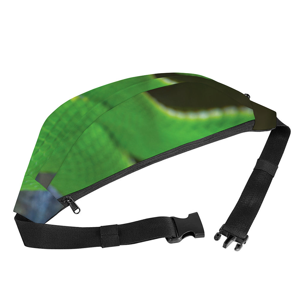 Trimeresurus Albolabris Snake Print Fanny Pack