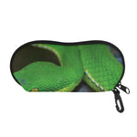 Trimeresurus Albolabris Snake Print Glasses Case