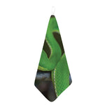 Trimeresurus Albolabris Snake Print Hand Towel