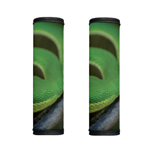 Trimeresurus Albolabris Snake Print Handle Covers