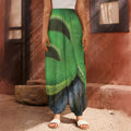 Trimeresurus Albolabris Snake Print Harem Pants
