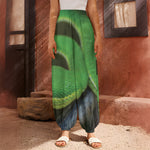 Trimeresurus Albolabris Snake Print Harem Pants