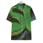 Trimeresurus Albolabris Snake Print Hawaiian Shirt