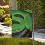 Trimeresurus Albolabris Snake Print House Flag
