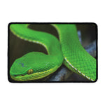 Trimeresurus Albolabris Snake Print Kitchen Mat
