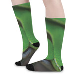 Trimeresurus Albolabris Snake Print Long Socks