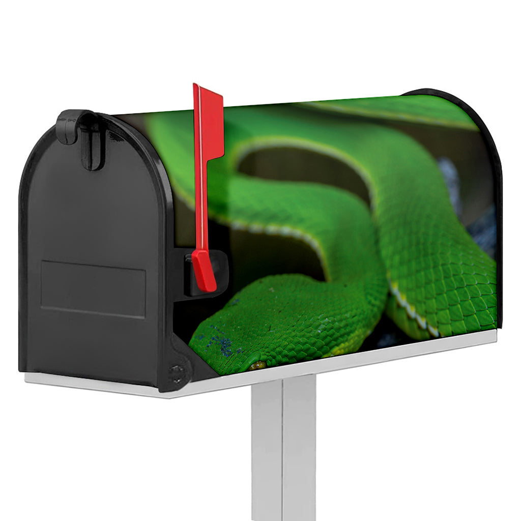 Trimeresurus Albolabris Snake Print Mailbox Cover