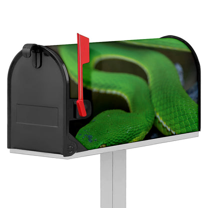 Trimeresurus Albolabris Snake Print Mailbox Cover