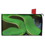 Trimeresurus Albolabris Snake Print Mailbox Cover