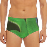 Trimeresurus Albolabris Snake Print Men's Triangle Swim Briefs