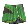 Trimeresurus Albolabris Snake Print Mesh Shorts