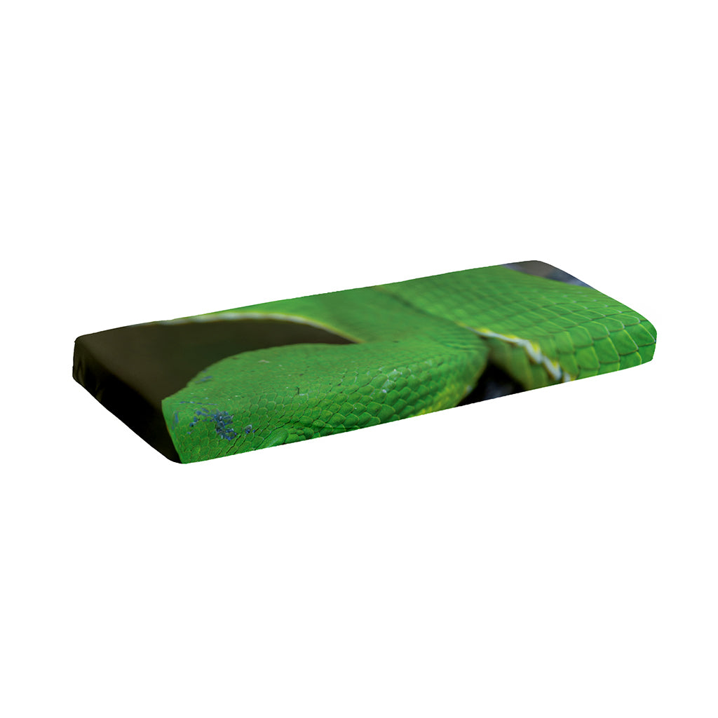Trimeresurus Albolabris Snake Print Piano Keyboard Cover