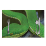 Trimeresurus Albolabris Snake Print Placemat