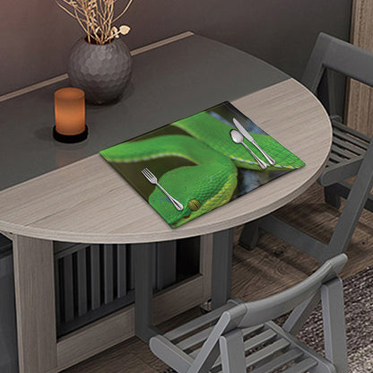 Trimeresurus Albolabris Snake Print Placemat