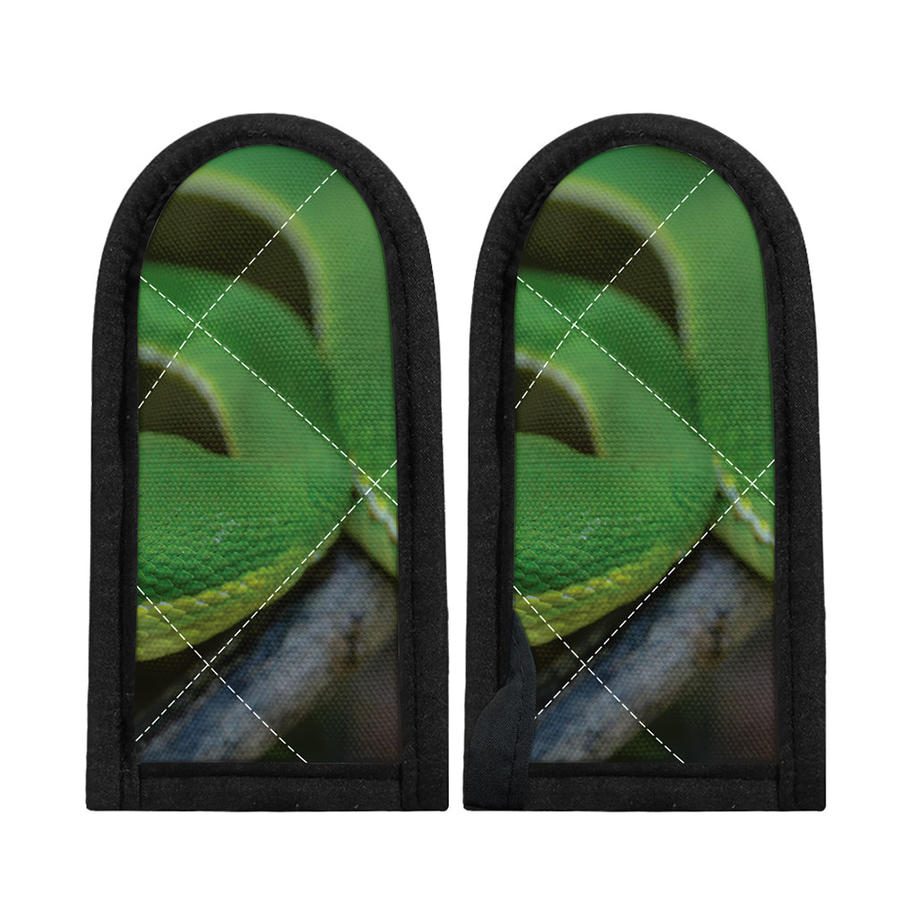 Trimeresurus Albolabris Snake Print Skillet Handle Cover