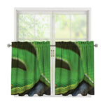 Trimeresurus Albolabris Snake Print Tier Curtains