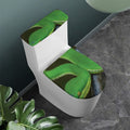 Trimeresurus Albolabris Snake Print Toilet Lid And Tank Cover Set