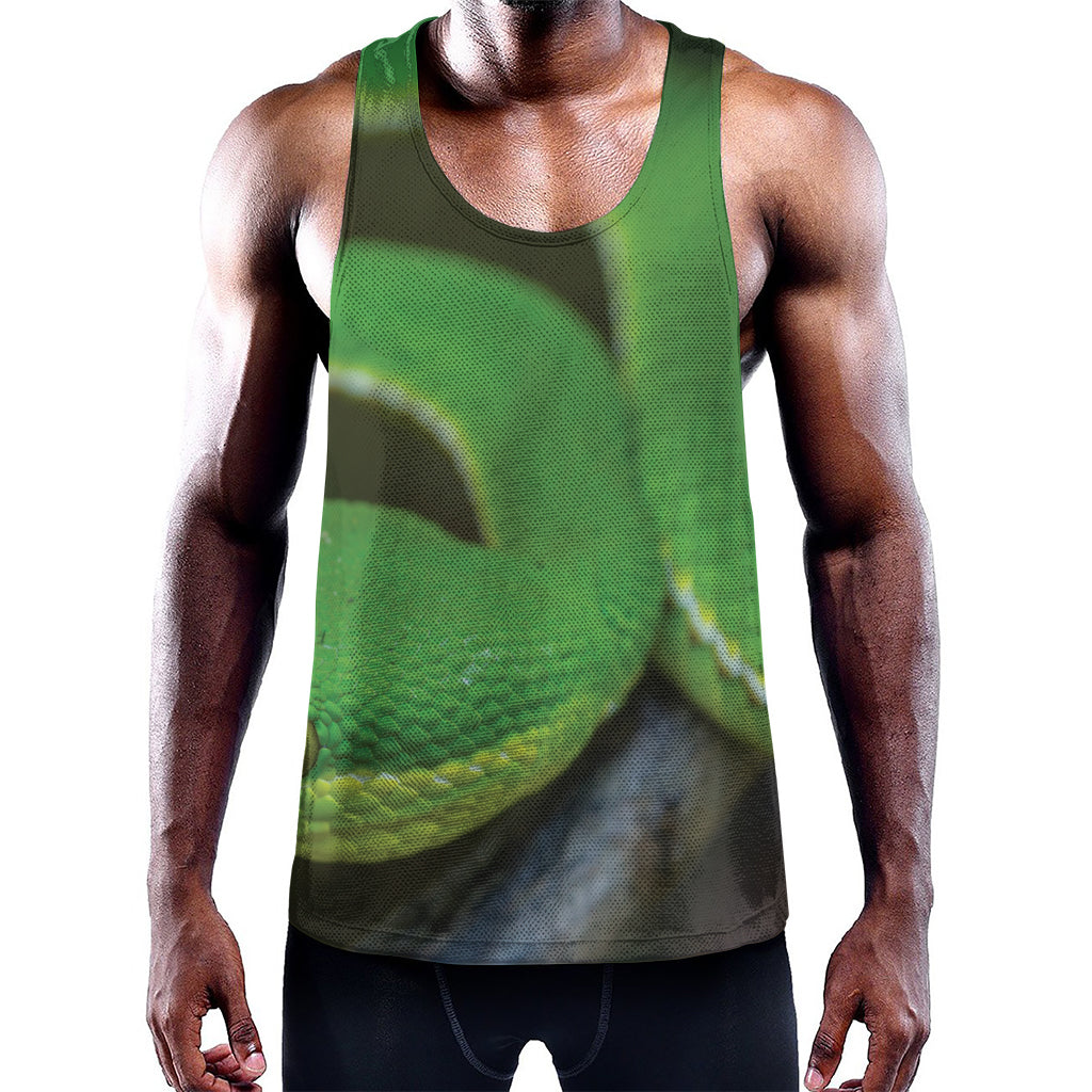 Trimeresurus Albolabris Snake Print Training Tank Top