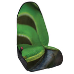Trimeresurus Albolabris Snake Print Waterproof Car Seat Cover