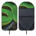 Trimeresurus Albolabris Snake Print Waterproof Car Seat Cover