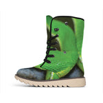 Trimeresurus Albolabris Snake Print Winter Boots