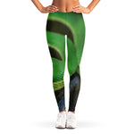 Trimeresurus Albolabris Snake Print Women's Leggings