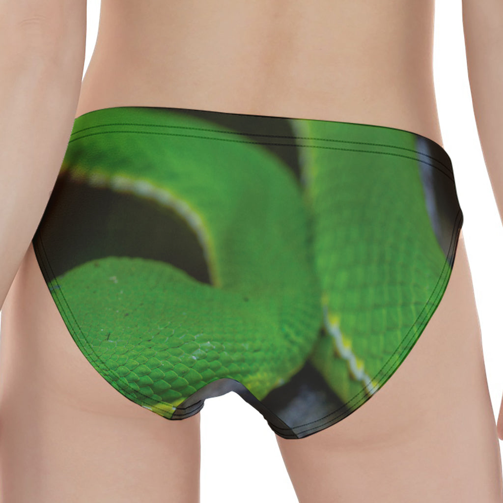 Trimeresurus Albolabris Snake Print Women's Panties