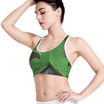 Trimeresurus Albolabris Snake Print Women's Sports Bra