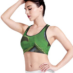 Trimeresurus Albolabris Snake Print Women's Sports Bra