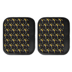 Trippy Dancing Skeleton Pattern Print Handle Covers