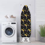 Trippy Dancing Skeleton Pattern Print Ironing Board Cover