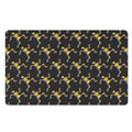 Trippy Dancing Skeleton Pattern Print Polyester Doormat
