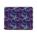 Trippy Dragonfly Pattern Print Bifold Wallet