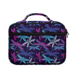 Trippy Dragonfly Pattern Print Briefcase Bible Bag