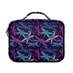 Trippy Dragonfly Pattern Print Briefcase Bible Bag