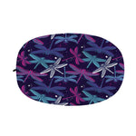 Trippy Dragonfly Pattern Print Car Side Mirror Covers