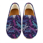 Trippy Dragonfly Pattern Print Casual Shoes