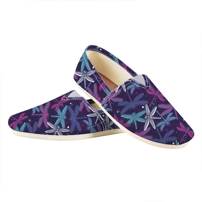 Trippy Dragonfly Pattern Print Casual Shoes