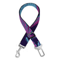 Trippy Dragonfly Pattern Print Dog Seat Belt