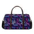 Trippy Dragonfly Pattern Print Duffel Bag