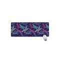 Trippy Dragonfly Pattern Print Extended Mouse Pad
