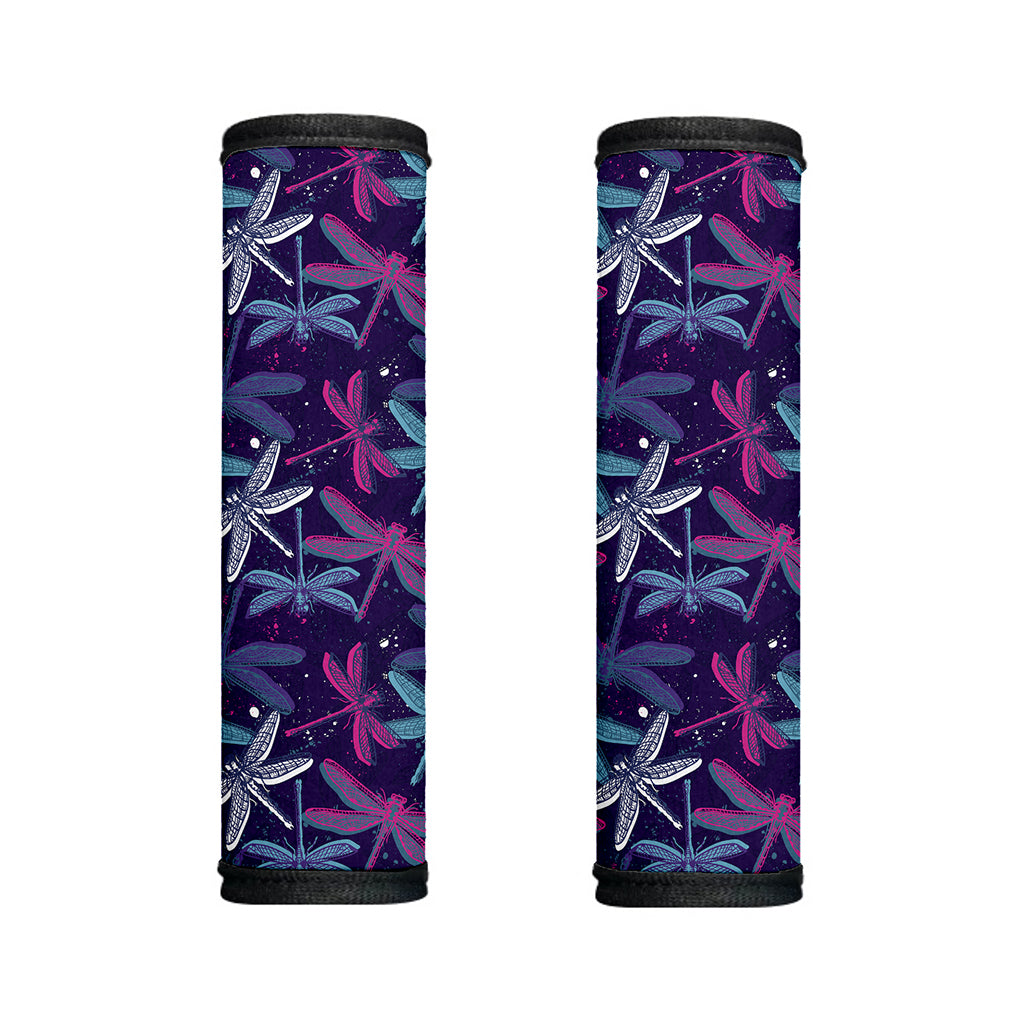 Trippy Dragonfly Pattern Print Handle Covers