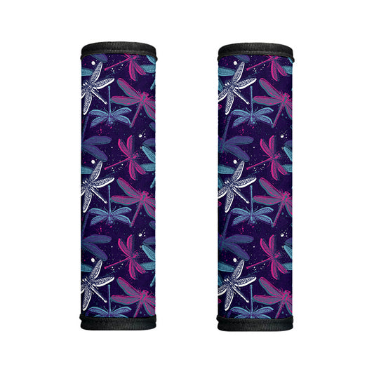 Trippy Dragonfly Pattern Print Handle Covers