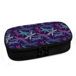 Trippy Dragonfly Pattern Print Insulin Cooler Travel Case