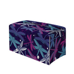 Trippy Dragonfly Pattern Print Leather Tissue Box Cover