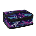 Trippy Dragonfly Pattern Print Small Lunch Bag