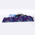 Trippy Dragonfly Pattern Print Sports Towel