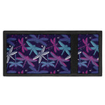 Trippy Dragonfly Pattern Print Trifold Wallet